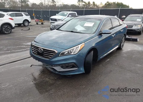 2015 Hyundai Sonata Sport 2.0T from USA, damaged, VIN 5NPE34AB8FH061273